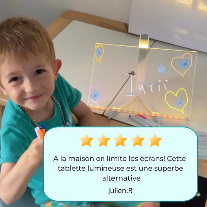 JUVOKI - Planche à Dessin Lumineuse pour Enfants