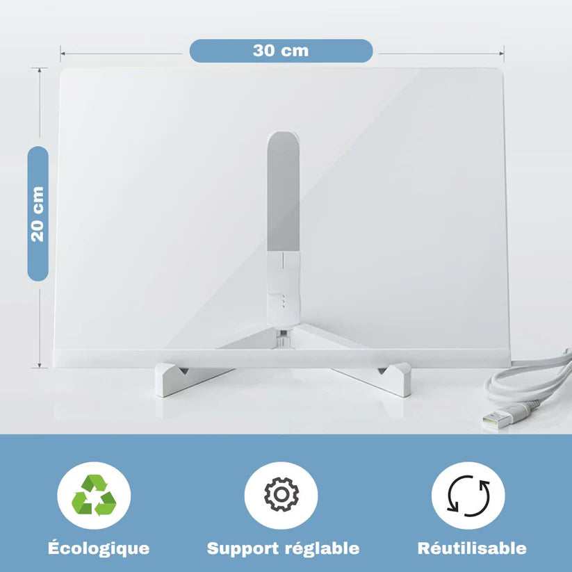 JUVOKI - Planche à Dessin Lumineuse pour Enfants